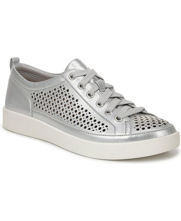 バイオニック レディース シューズ スニーカー レース Vionic Womens Winny Perf Lace Up Sneakersilver leather シルバー