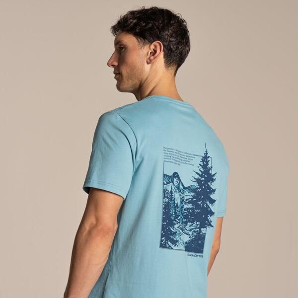 クラッグホッパーズ メンズ トップス Tシャツ Craghoppers Lucent II Travel TShirt Saltpool