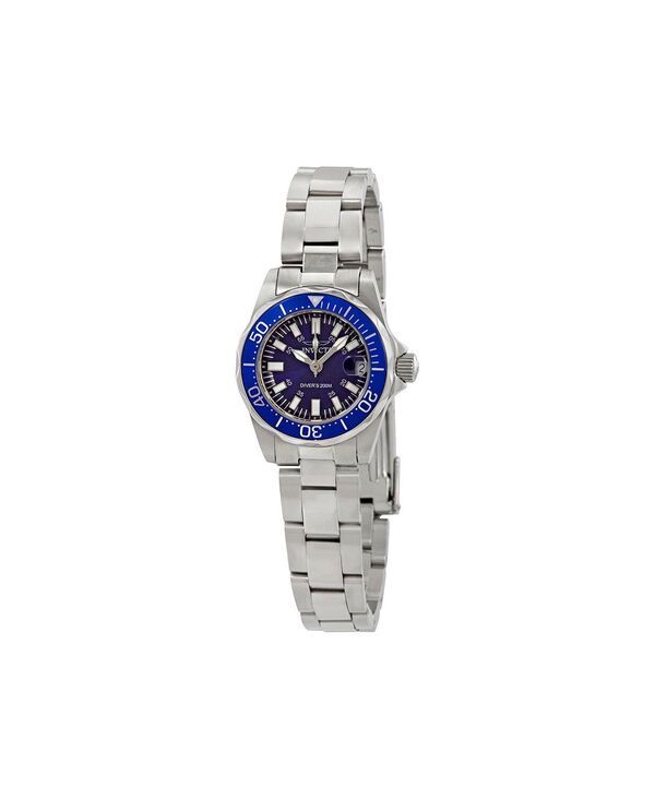 インビクタ レディース アクセサリー 腕時計 Invicta Womens 7060 Signature Quartz 3 Handial Watch Silver シルバー