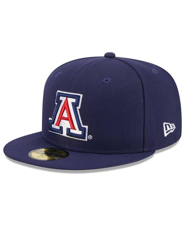 ニューエラ メンズ アクセサリー 帽子 New Era Mens Navy Arizona Wildcats Evergreen 59FIFTY Fitted Hat Navy ネイビー