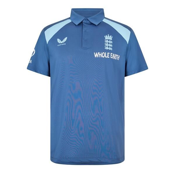 カストル メンズ トップス ポロシャツ Castore Mens 2627 England Cricket Polo Shirt EnsignAiryBlue