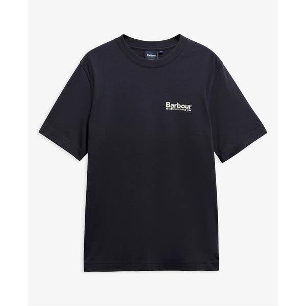 バブアー メンズ トップス Tシャツ Barbour Mens TShirt Dark Navy NY74 ネイビー