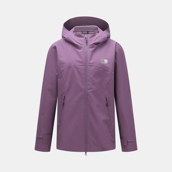 カリマー レディース アウター ジャケット・ブルゾン フーデッドジャケット Karrimor Womens 10K Waterproof Breathable Full Zip Hooded Jacket Blackberry