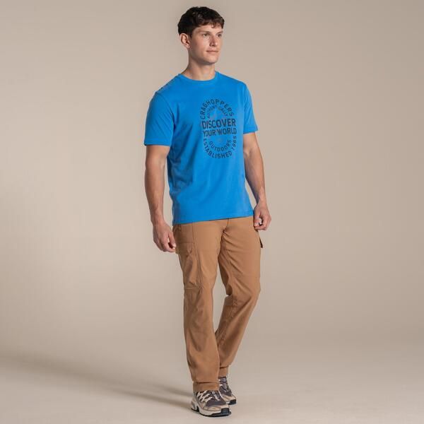 クラッグホッパーズ メンズ トップス Tシャツ Craghoppers Lucent II Travel TShirt Azure Sky
