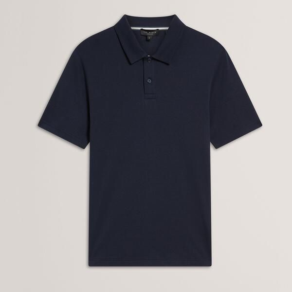 テッドベーカー メンズ トップス ポロシャツ Ted Baker Menshort Sleeve Polo Shirt Navy ネイビー