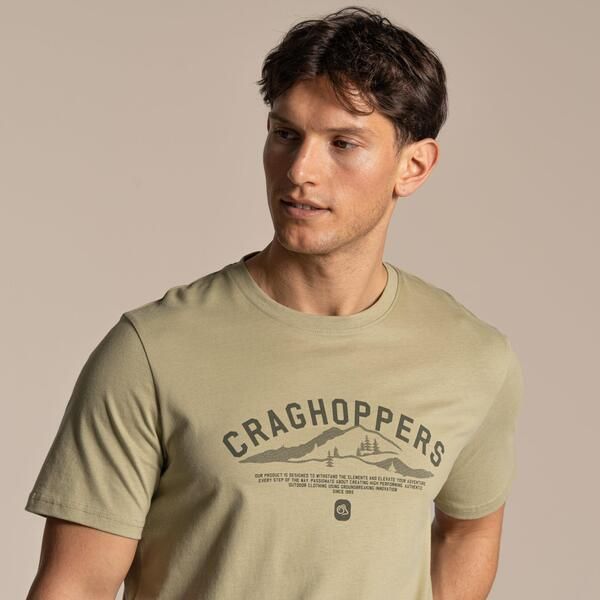 クラッグホッパーズ メンズ トップス Tシャツ Craghoppers Lucent II Travel TShirt Bayleaf