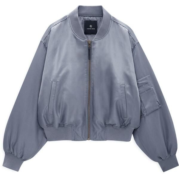 アニービン レディース アウター ジャケット・ブルゾン Anine Bing Womens Bomber Jacket DARK GREY グレー