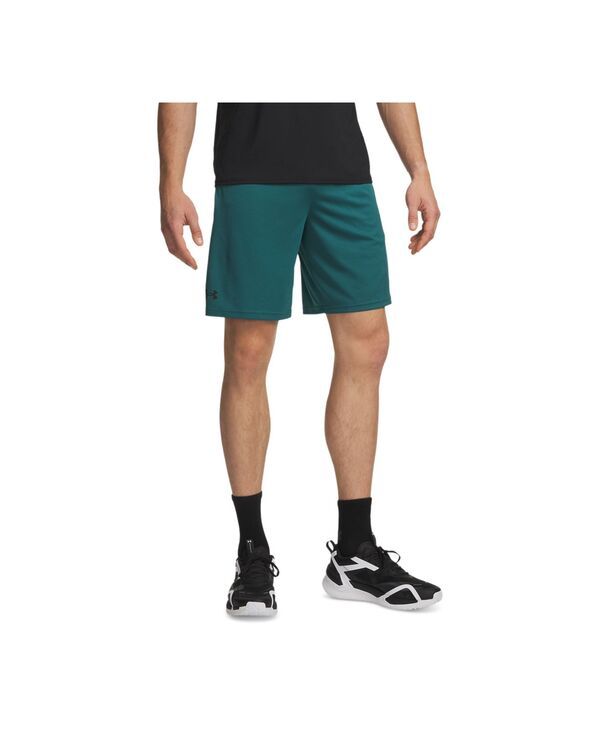 アンダーアーマー メンズ ボトムス ハーフパンツ・ショーツ メッシュ ショートパンツ Under Armour Mens Tech 9 Meshorts Rack Green グリーン