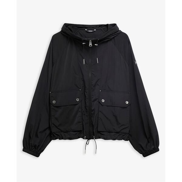 バブアー レディース アウター ジャケット・ブルゾン Barbour International Womens Rain Anorak Jacket Black ブラック