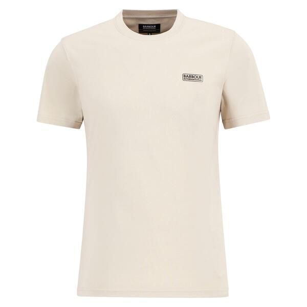 バブアー メンズ トップス Tシャツ ロゴ Barbour International Mensmallogo TShirt Mist BE12