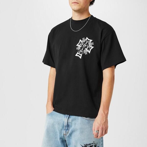アリーズ メンズ トップス Tシャツ ヴィンテージ Aries Vintage Lords Of Artrip Ss Tee YllwBlk