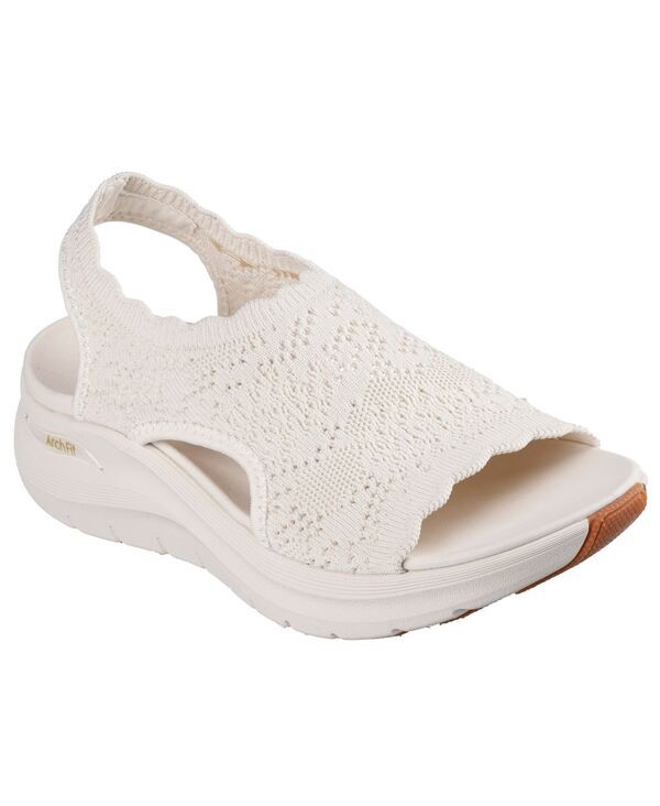 スケッチャーズ レディース シューズ スニーカー サンダル Skechers Womens Arch Fit 20 Flawless Choice Sandals from Finish Line Off White オフホワイト