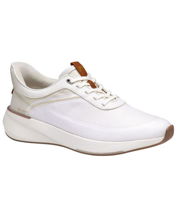 ジョンストンアンドマーフィー メンズ シューズ スニーカー ニット Johnston Murphy Mensurge Knit UThroat Sneakers White Knit ホワイト