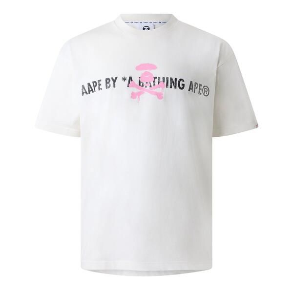 エエイプ メンズ トップス Tシャツ AAPE Mens TShirt Ivory アイボリー