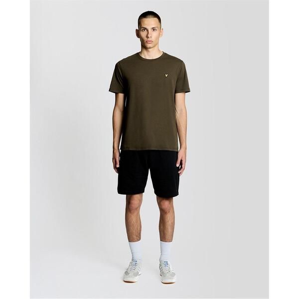 ライルアンドスコット メンズ トップス Tシャツ Lyle and Scott Lyle Scott Mensmall Eagle TShirt Olive オリーブ