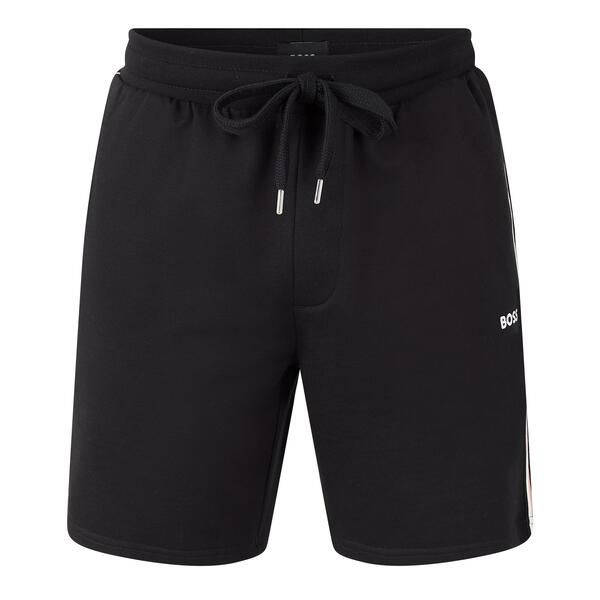 ボス メンズ ボトムス カジュアルパンツ ショートパンツ フリース Boss Mens Fleece Jogger Shorts Black 001 ブラック