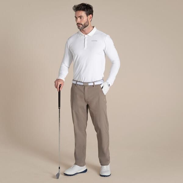 クラッグホッパーズ メンズ トップス ポロシャツ Tシャツ Craghoppers NosiLife Bramshaw QuickDryingolf Polo Tee White ホワイト