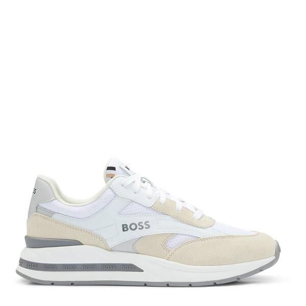 ボス メンズ シューズ スニーカー アンクル Boss Mens Kurtrainershaped Ankle Collar White 100 ホワイト 27,820円