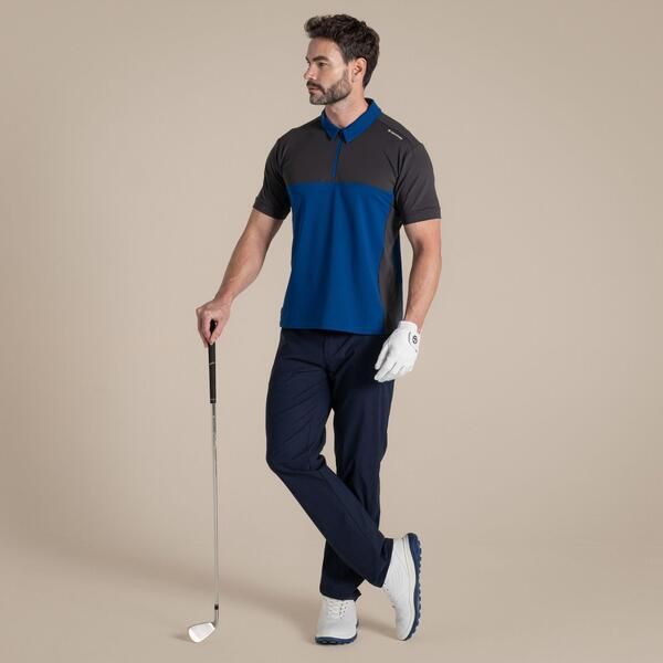 クラッグホッパーズ メンズ トップス ポロシャツ Craghoppers NosiLife Avro QuickDryingolf Polo Top DkirnDpmrn