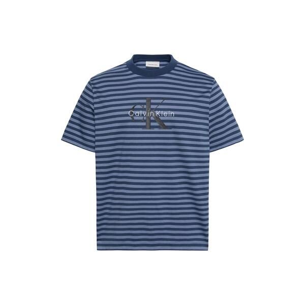 カルバンクライン メンズ トップス Tシャツ Calvin Klein Jeans Mens TShirt Dark Denim デニム
