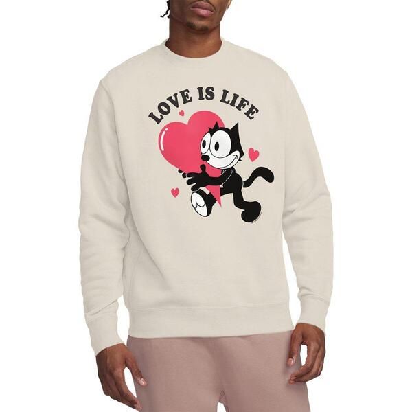ユニバーサル メンズ アウター パーカー・スウェット シャツ Universal Felix The Cat Love Is Life Sweatshirt Natural