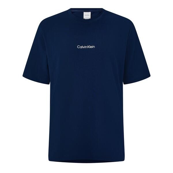 カルバンクライン メンズ トップス Tシャツ ロゴ Calvin Klein Mens Logo TShirt Navy Iris ネイビー 12,690円