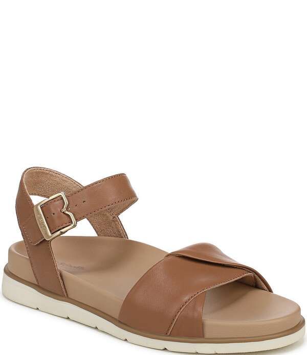 ドクター・ショール レディース シューズ パンプス サンダル レザー Dr Scholls Free To Move Leather Sandals Honey Brown ブラウン