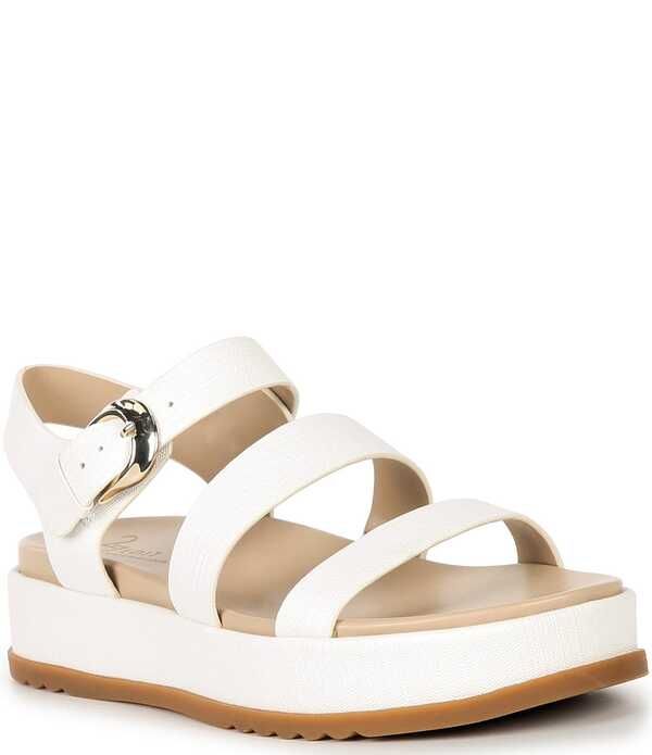 ナチュライザー レディース シューズ サンダル プラットフォーム Naturalizer 27 EDIT Zizi Banded Platform Sandals White ホワイト 29,100円