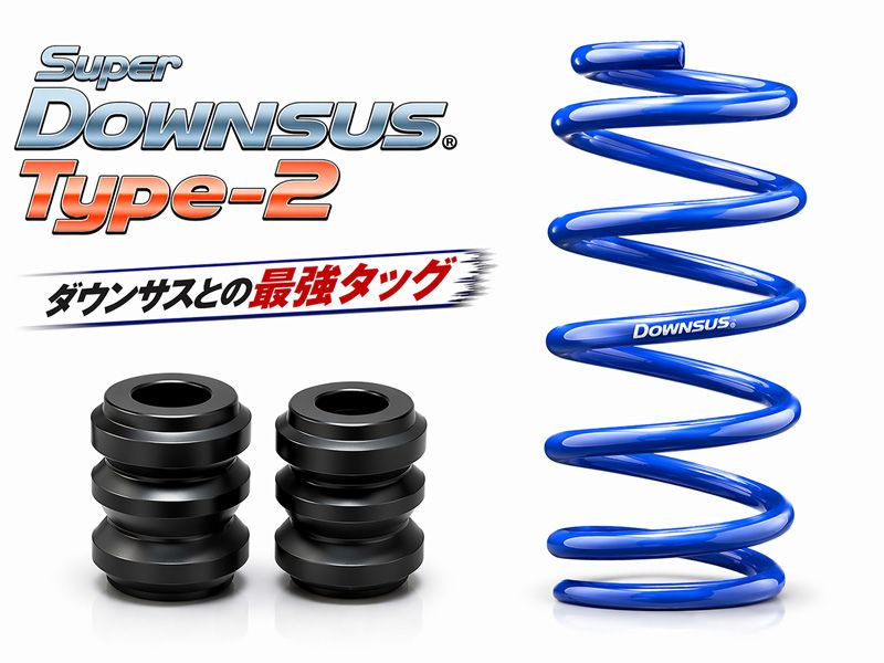 [エスペリア]デイズルークス B21A / 4WD NA 後期 ハイウェイスター X(H28.12～R2.2)用スーパーダウンサスType-2＋バンプラバーセット
