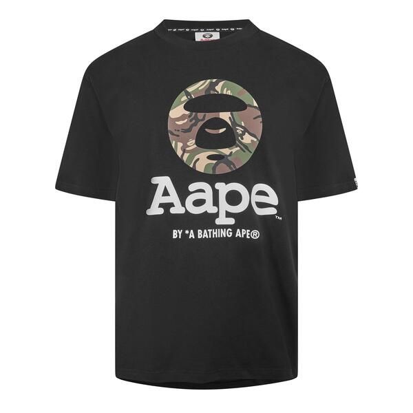 エエイプ メンズ トップス Tシャツ AAPE Mens TShirt Black ブラック