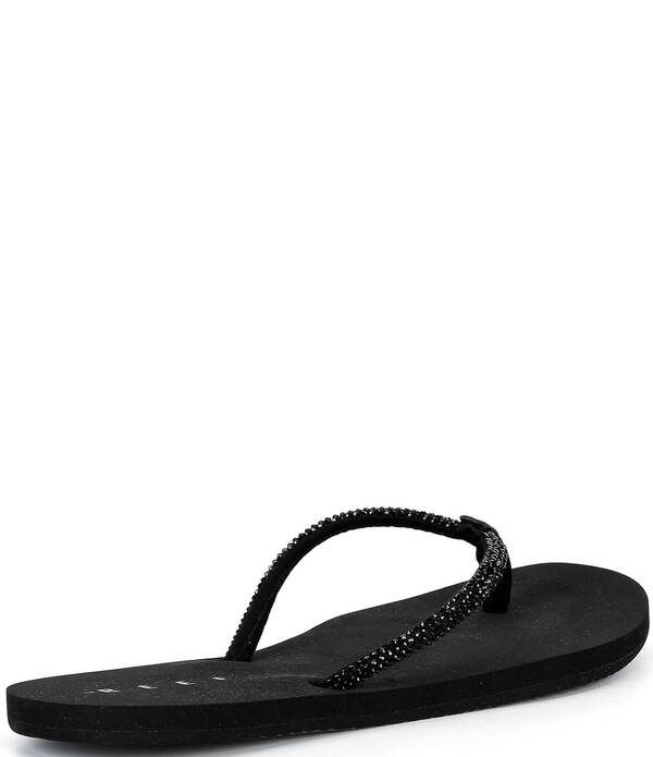 リーフ レディース シューズ サンダル Reef Womens Bliss Bling Fling Flip Flops Black ブラック