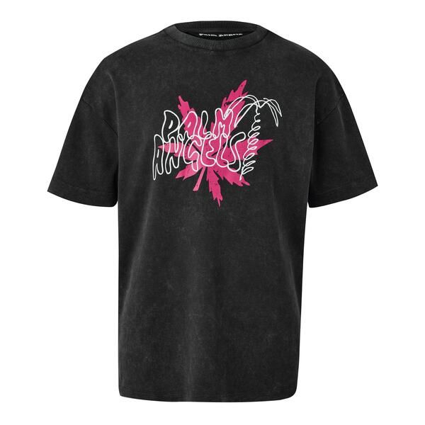 パーム・エンジェルス メンズ トップス Tシャツ Palm Angels Mens TShirt BlackPink ブラック