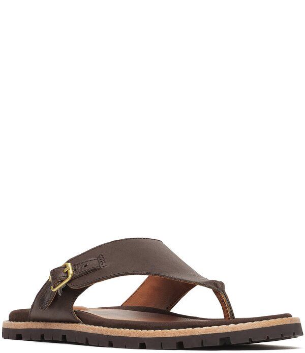メレル レディース シューズ サンダル レザー Merrell Womens Haven Post Leather Thong Sandals Coffee コーヒー