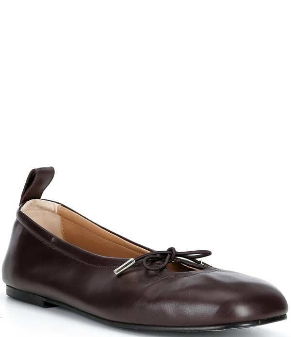 アロハス レディース シューズ パンプス レザー ALOHAS Rosalind Leather Ballet Flats Brown ブラウン