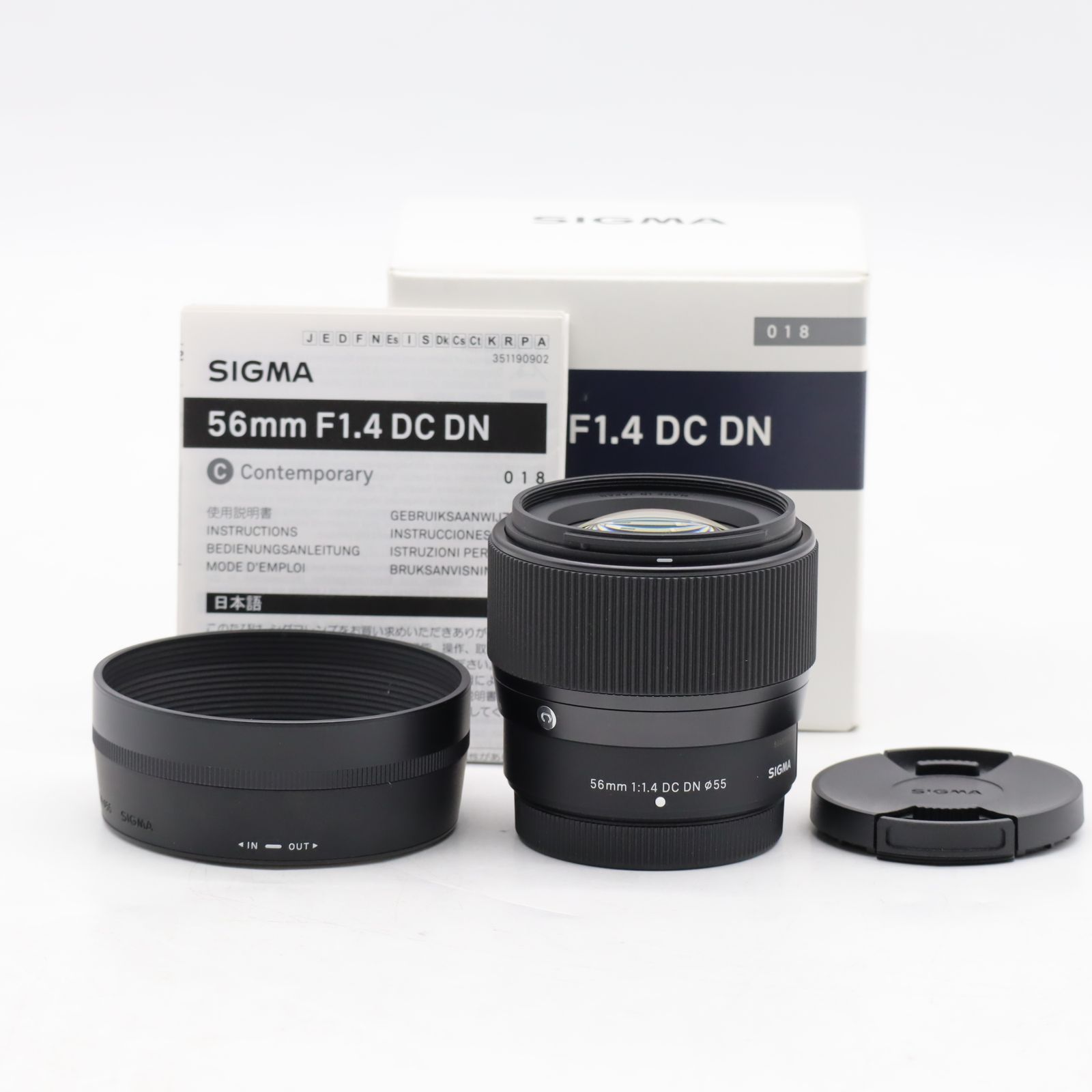 SIGMA Contemporary 56mm F1.4 DC DN フジフイルムX用｜APS-C対応 単 