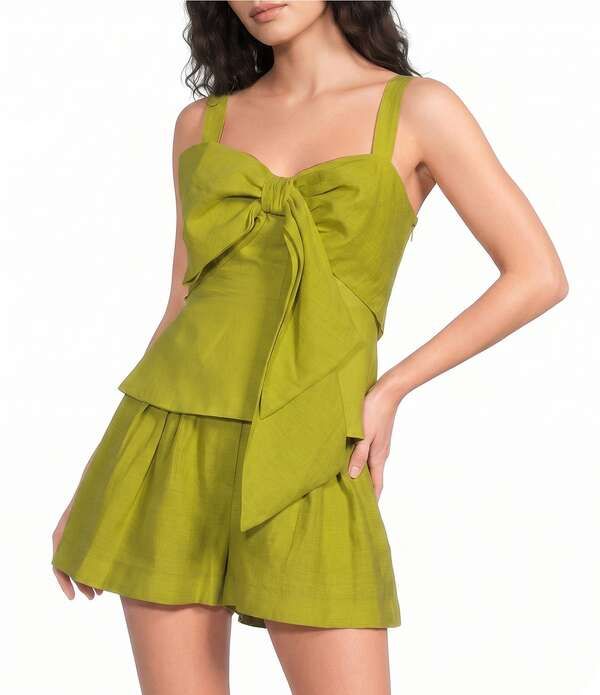 マルケッサ レディース トップス シャツ ブラウス Muse by Marchesa Fern Coordinating Blouse with Bow Detail Garden