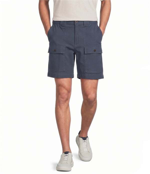 ラウンドトゥリーアンドヨーク メンズ ボトムス ハーフパンツ・ショーツ ショートパンツ Roundtree Yorke Classic Fit 7 Inseam Hiker Cargo Shorts Indigo インディゴ