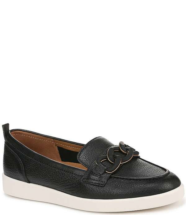 ナチュライザー レディース シューズ パンプス レザー ローファー Naturalizer Kateri Leather Chain Link Ornament Loafers Black ブラック 23,100円