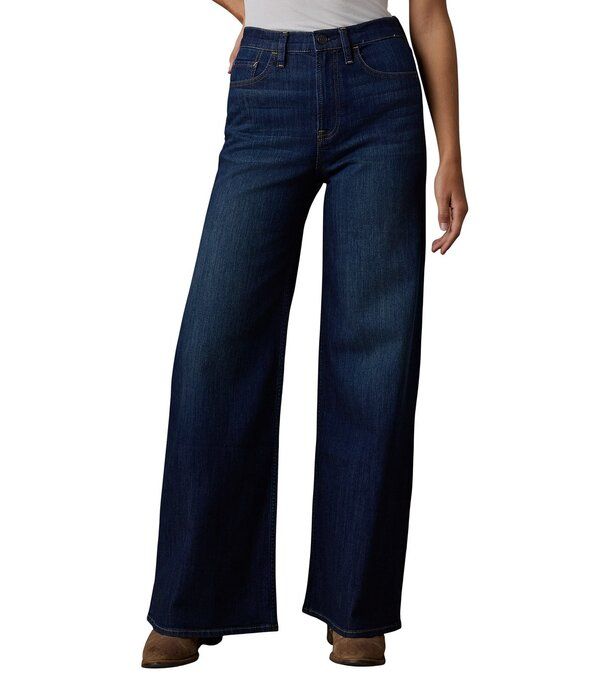 ファレティ レディース ボトムス デニムパンツ ワイドレッグ Faherty Saturday Stretch Denim Wide Leg Jean Dark Sea Wash デニム