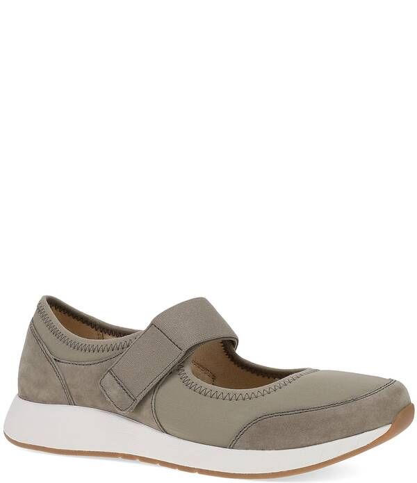 ダンスコ レディース シューズ スニーカー スエード Dansko Carolina Suede Mary Jane Sneakers Walnut