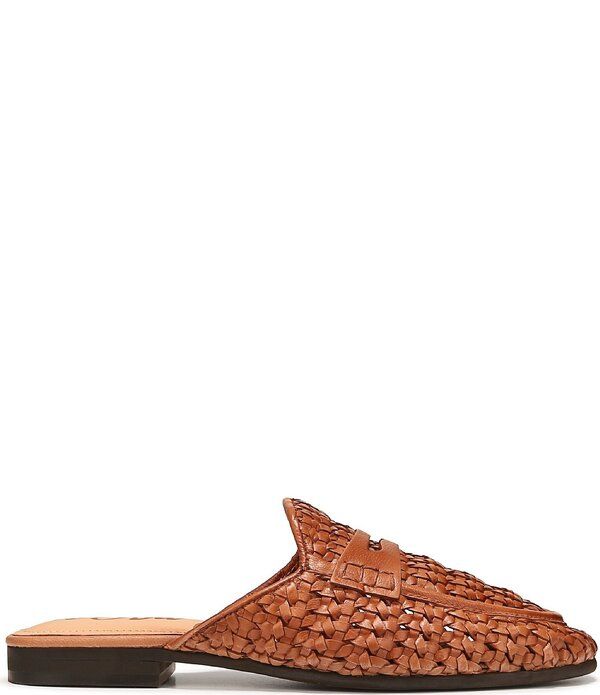 サムエデルマン レディース シューズ パンプス レザー Sam Edelman Tullie Woven Leather Mulesaddle
