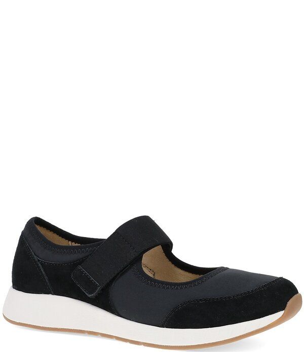 ダンスコ レディース シューズ スニーカー スエード Dansko Carolina Suede Mary Jane Sneakers Black ブラック