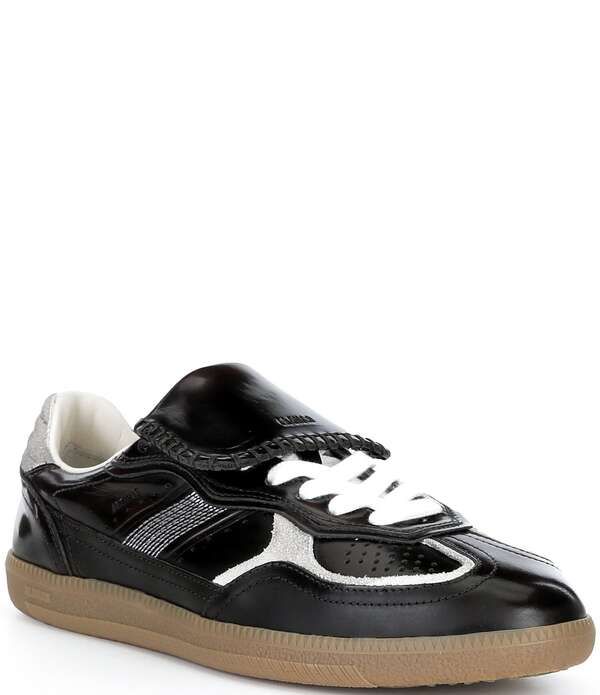 アロハス レディース ボトムス カジュアルパンツ スニーカー レザー ALOHAS Tb490 Clubrushedark Chocolate Leather Sneakers Brown ブラウン