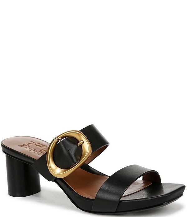 ナチュライザー レディース シューズ サンダル レザー Naturalizer Ida Leather Buckle Hardware Dresslide Sandals Black ブラック