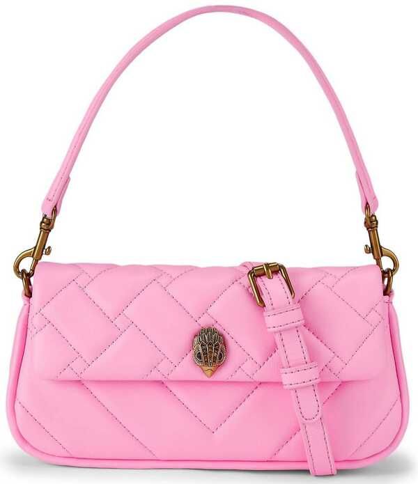 カートジェイガーロンドン レディース バッグ Kurt Geiger London Pickle Gold Shoulder Bag Pink ピンク