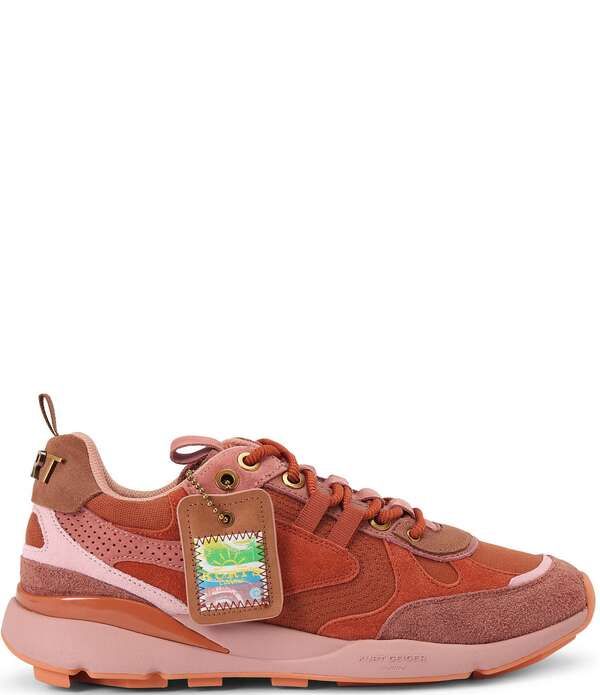 カートジェイガーロンドン メンズ シューズ スニーカー スエード ロゴ Kurt Geiger London Mens Kurts Cabana Kurt Runner Ornament Logo Suede Sneakers Red レッド