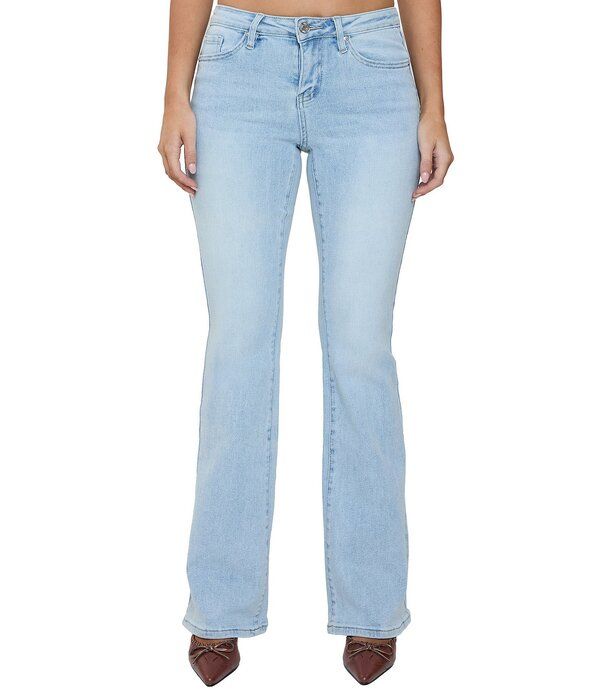 YMI ジーンズ レディース ボトムス デニムパンツ YMI Jeanswear Luxe Taylor Flared Jeans Celeste Blue ブルー
