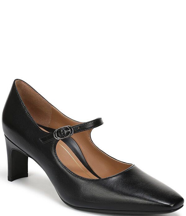 バイオニック レディース シューズ パンプス レザー Vionic Samira Leather Mary Jane Pumps Black ブラック