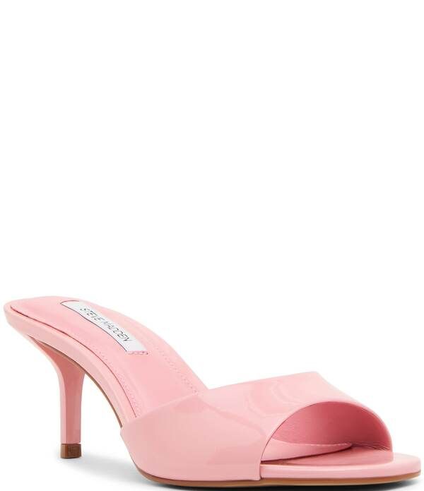 スティーブ マデン レディース シューズ サンダル Steve Madden Kendrix Patent Dresslide Sandals Pink ピンク