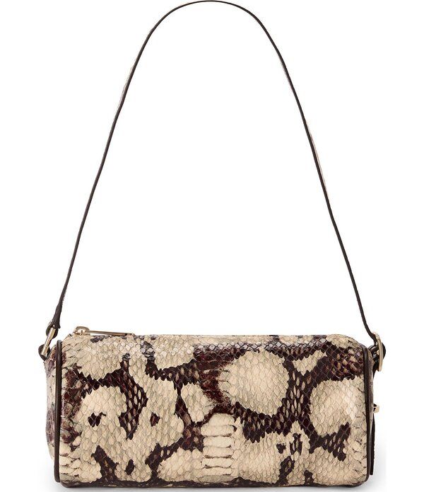 ブランミン レディース バッグ BRAHMIN Mythos Collection Feline Billie Snakembossed Barrel Shoulder Bag Feline